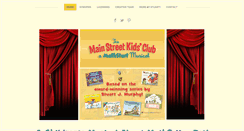 Desktop Screenshot of mainstreetkidsclub.com
